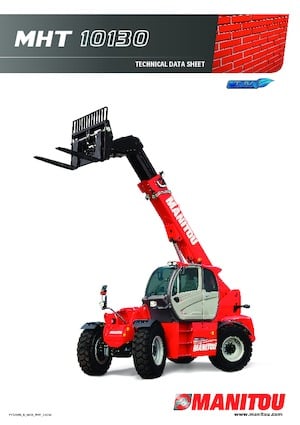 Telehandlers Manitou MHT 10130