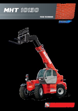 Telehandlers Manitou MHT 10130