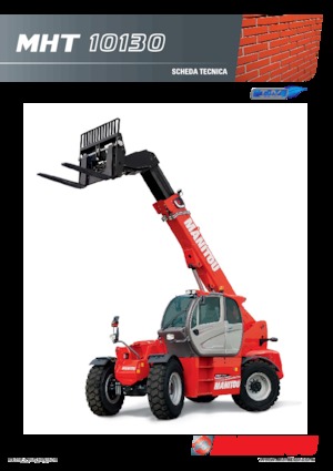 Telehandlers Manitou MHT 10130