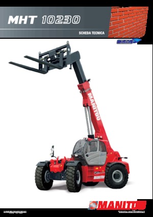 Teleskopik yükleyiciler Manitou MHT 10230