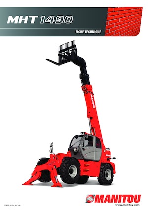 Telehandlers Manitou MHT 1490