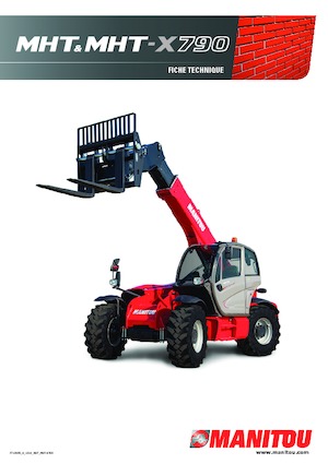 Telehandlers Manitou MHT 790