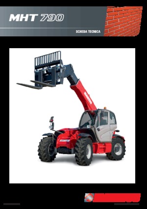 Telehandlers Manitou MHT 790