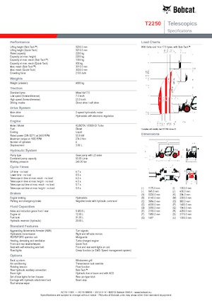 Telehandlers Bobcat T 2250