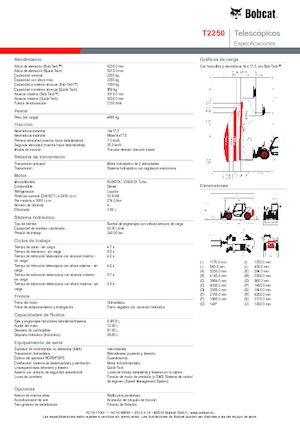 Teleskopik yükleyiciler Bobcat T 2250