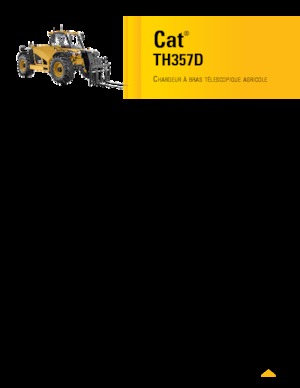 Teleskopik yükleyiciler Caterpillar TH357D