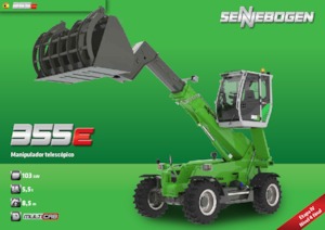 Rotating telehandlers Sennebogen 355 E