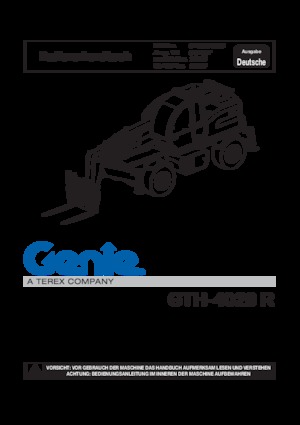 Üst yapılı teleskopik yükleyiciler Genie GTH 4020 R