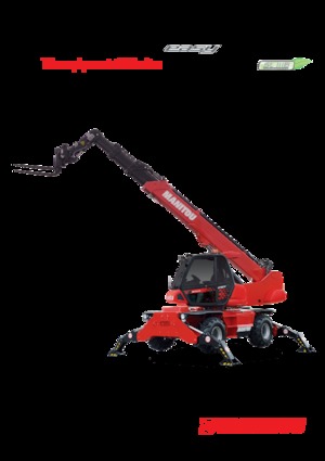 Rotating telehandlers Manitou MRT 2145