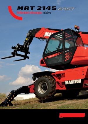 Rotating telehandlers Manitou MRT 2145
