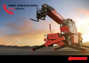 Rotating telehandlers Manitou MRT 2545