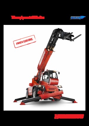 Üst yapılı teleskopik yükleyiciler Manitou MRT 2550