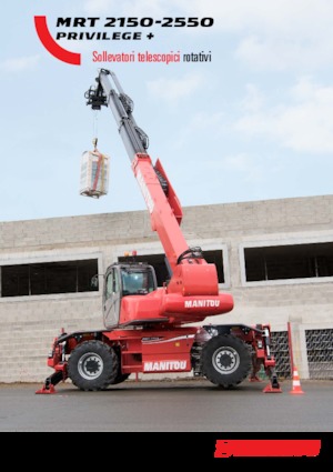 Rotating telehandlers Manitou MRT 2150