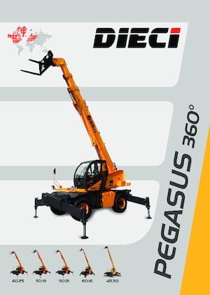 Rotating telehandlers Dieci Pegasus 45.30