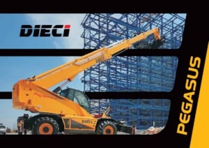 Üst yapılı teleskopik yükleyiciler Dieci Pegasus 40.25