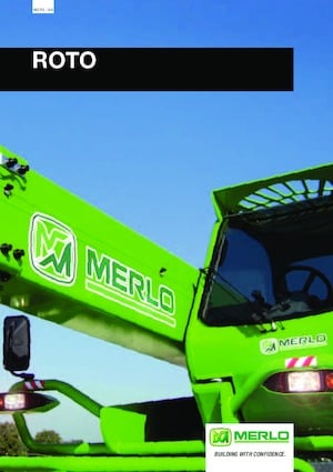Rotating telehandlers Merlo Roto 38.16 S