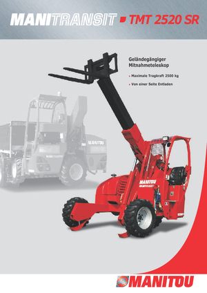 Telescopic Truck Mounted Forklifts Manitou TMT 25-20 SR
