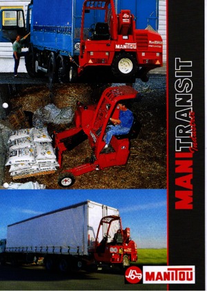 Telescopic Truck Mounted Forklifts Manitou TMT 317 SI
