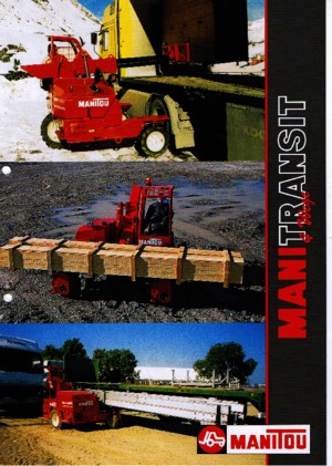 Telescopic Truck Mounted Forklifts Manitou TMT 320-3 FL
