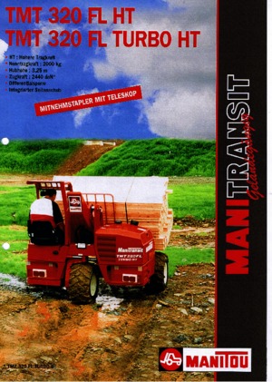 Telescopic Truck Mounted Forklifts Manitou TMT 320 FL T HT