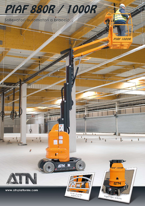 Single Vertical Mast Boom Lifts ATN Piaf 880 R