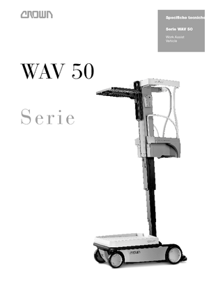 Tek Dikey Direkli Sepetli Vinçler Crown Wav 50-118