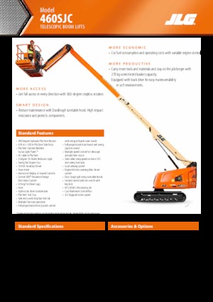 Crawler Telescopic Boom Lifts JLG 460SJC