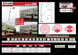 Crawler Articulating Boom Lifts Palazzani TZ 330+ C