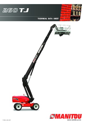 Wheeled Telescopic Boom Lifts Manitou 260 TJ-X