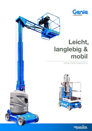 Wheeled Telescopic Boom Lifts Genie GR-20J Runabout