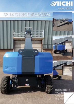 Tekerlekli Teleskopik Bomlu Vinçler Aichi SP14CJHCP 4008