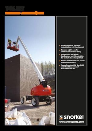 Wheeled Telescopic Boom Lifts Snorkel T46JRT