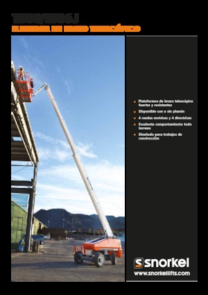 Tekerlekli Teleskopik Bomlu Vinçler Snorkel TB86J