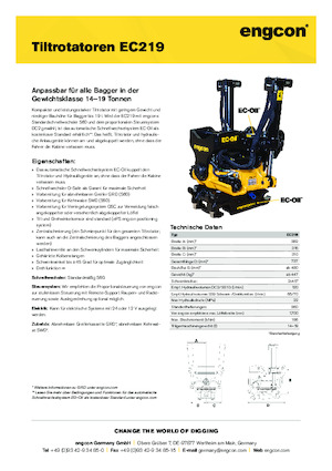 Tiltrotators engcon EC219