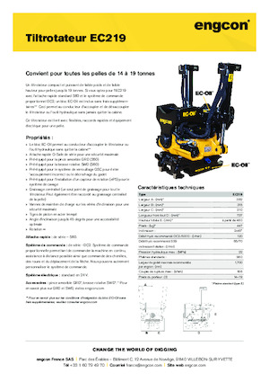 Tiltrotators engcon EC219