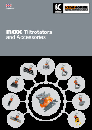 Tiltrotatorler Kinshofer TR19NOX