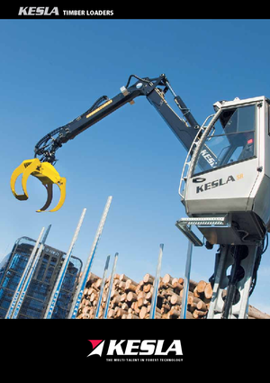 Timber loading cranes Kesla 2010 T