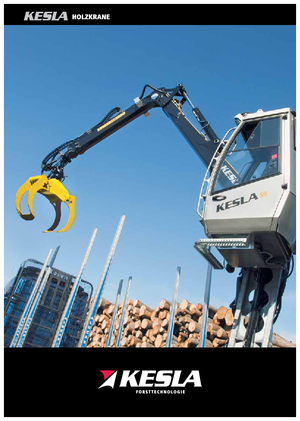 Timber loading cranes Kesla 2010 T