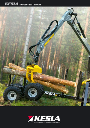 Timber loading cranes Kesla 304