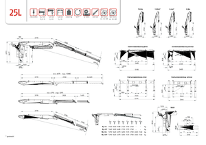Timber loading cranes PENZ 25 L 10.0