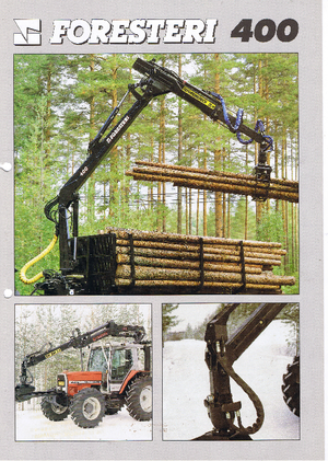 Timber loading cranes Foresteri 400-2