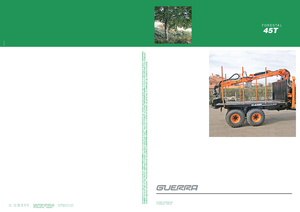 Kereste yükleme vinçleri Guerra 45 TW 1