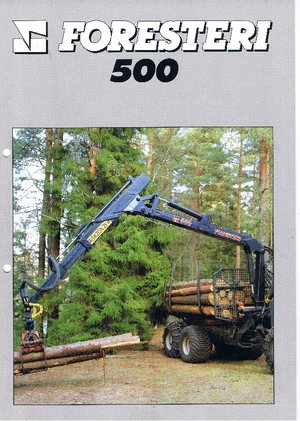 Timber loading cranes Foresteri 500-1