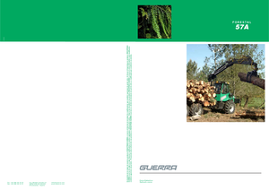 Timber loading cranes Guerra 57 AL 2