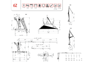 Timber loading cranes PENZ 6 Z 7.00