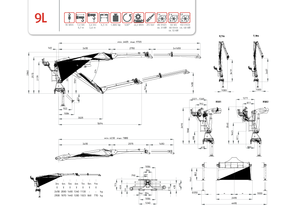 Kereste yükleme vinçleri PENZ 9 L 7.9
