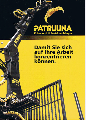 Timber loading cranes Patruuna 751 Farmer