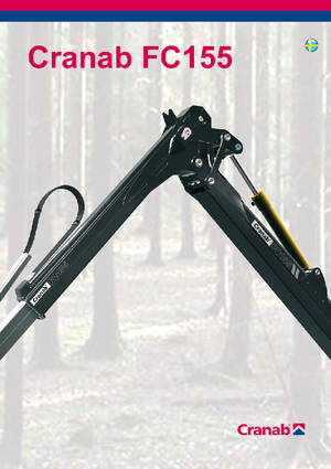 Kereste yükleme vinçleri Cranab FC 155/7.5