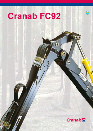 Kereste yükleme vinçleri Cranab FC 92 Combi