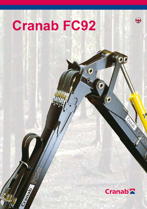 Timber loading cranes Cranab FC 92 Combi